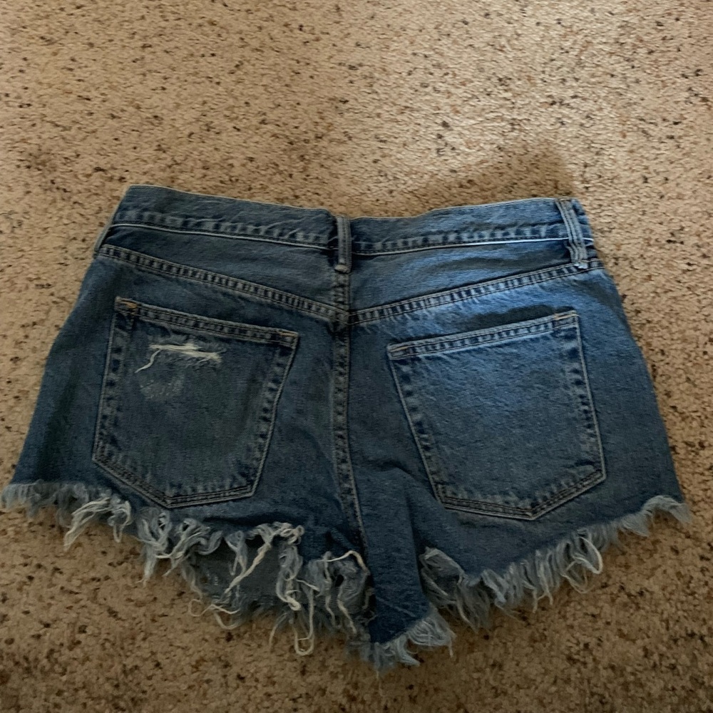 Free people denim shorts
